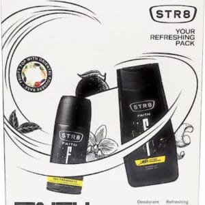 STR8 Faith Your Refreshing Σετ Περιποίησης για Καθαρισμό Σώματος