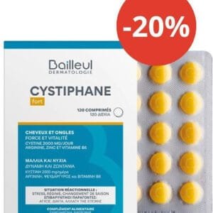 Bailleul Laboratoires Cystiphane Fort Ειδικό Συμπλήρωμα Διατροφής 120 ταμπλέτες