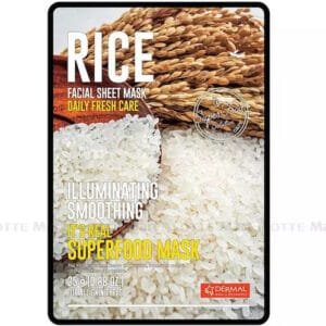 DERMAL It's Real Superfood Mask [RICE], 25 g