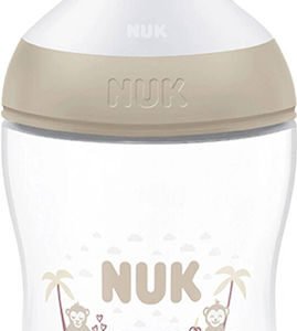 Nuk Πλαστικό Μπιμπερό Perfect Match Κατά των Κολικών με Θηλή Σιλικόνης για 0+ μηνών Μπλε 150ml