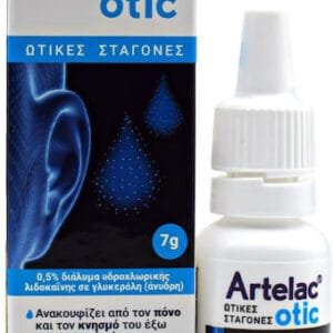 Bausch & Lomb Artelac Otic Σταγόνες για Καθαρισμό Αυτιών 7gr