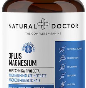 Natural Doctor 3plus Magnesium 60 φυτικές κάψουλες
