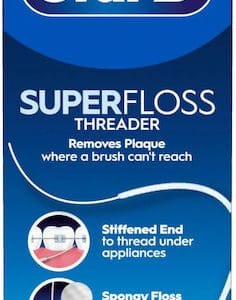 Oral-B Superfloss Οδοντικό Νήμα με Γεύση Μέντα 50m 50τμχ