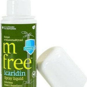 M Free Icaridin Άοσμο Εντομοαπωθητικό Spray Κατάλληλο για Παιδιά 80ml