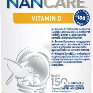 Nestlé NanCare Vitamin D Βιταμίνη για Ενίσχυση του Ανοσοποιητικού & την Υγεία των Οστών 10ml