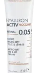 Eau Thermale Avène Hyaluron Activ Procedure Κρέμα Ματιών & Χειλιών για Ανόρθωση Βλεφάρων, Ενυδάτωση, Σύσφιξη & Ανάπλαση 15ml